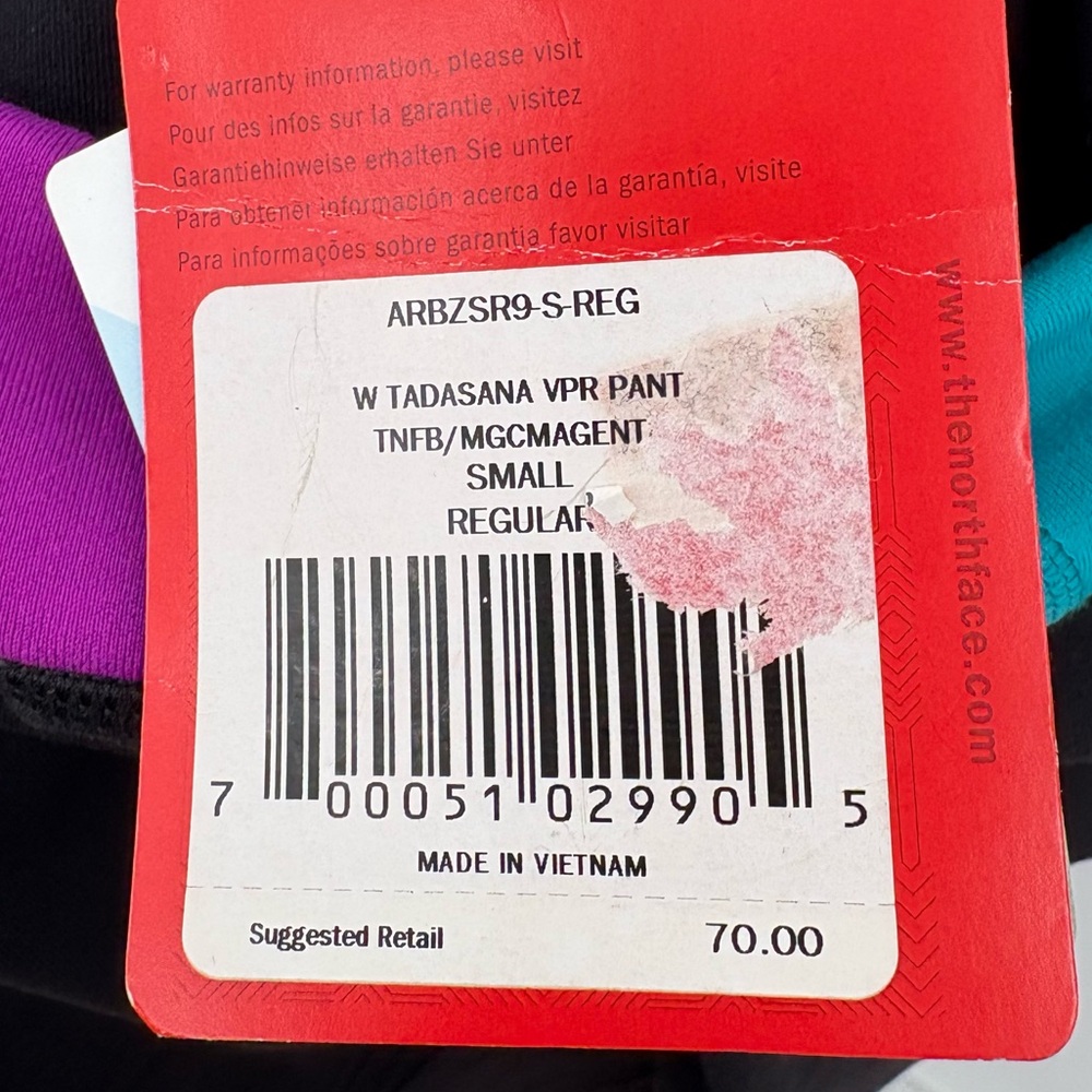 The north face flare yoga pants nwt small - Picture 4 of 4